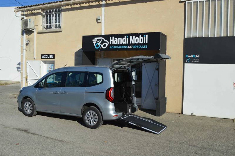 HANDI MOBIL Renault Kangoo décaissé pour transport de personne à mobilité réduite Toulon MArseille