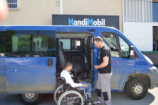 HANDI MOBIL personne handicapée Solution aménagement transport transfert