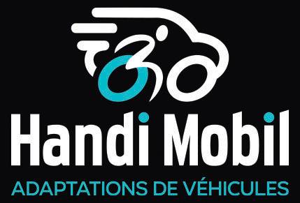 HANDI MOBIL NEW LOGO CAR ADAPTATIONS DRIVING AIDS CONVERSION CAR VOITURES AMENAGEES HANDICAP