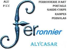 FERRONNERIE D'ART AUBAGNE - BOUCHES DU RHONE - MARSEILLE  ALYCASAR