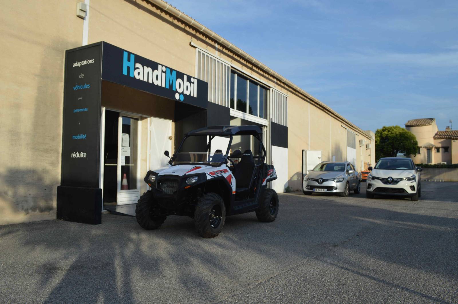 HANDI MOBIL TRANSFORMATION DE BUGGY CONDUITE PERSONNE HANDICAPE SUR MARSEILLE