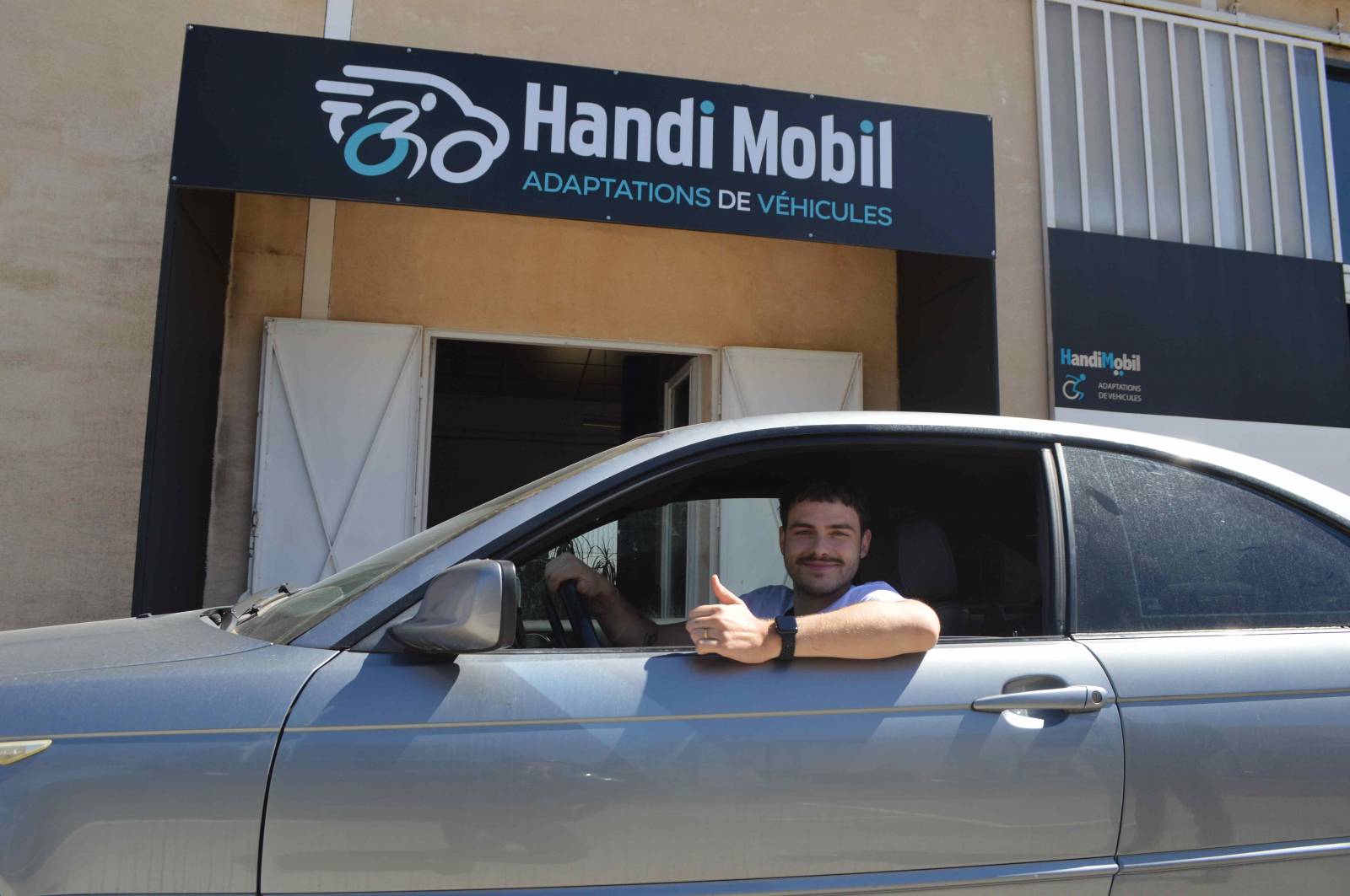 HANDI MOBIL BMW SERIE 3 ADAPTEE POUR CONDUCTEUR PARAPLEGIQUE MARSEILLE TOULON