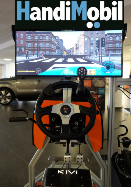 Simulateur conduite handicap marseille