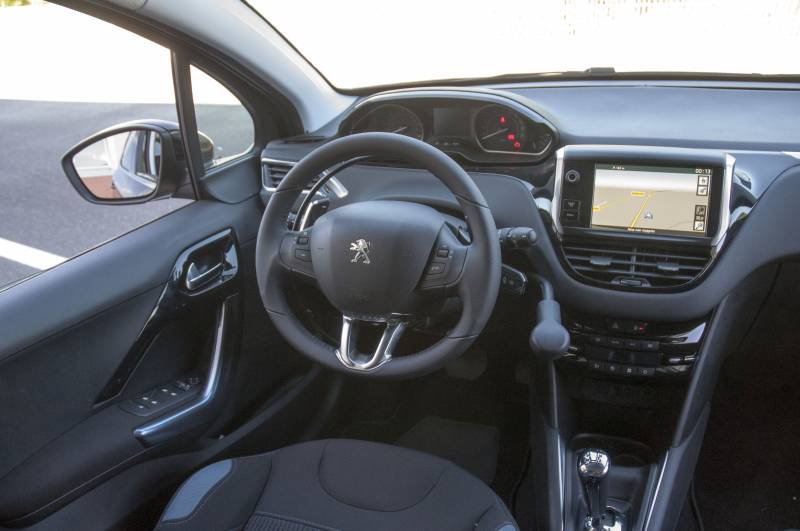 Cercle derrière le volant K5