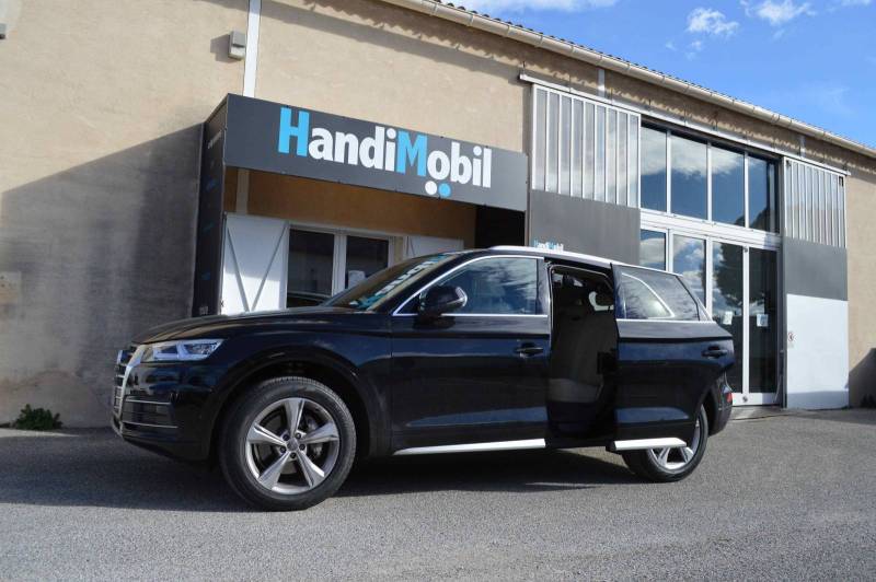 PR205 - Porte escamotable pour faciliter le chargement du fauteuil roulant manuel pliable sur Marseille