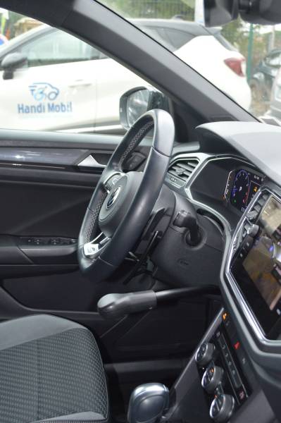 HANDI  MOBIL  ACCELERATEUR PAR PALETTES ARC DE CERCLE SOUS LE VOLANT MARSEILLE TOULON