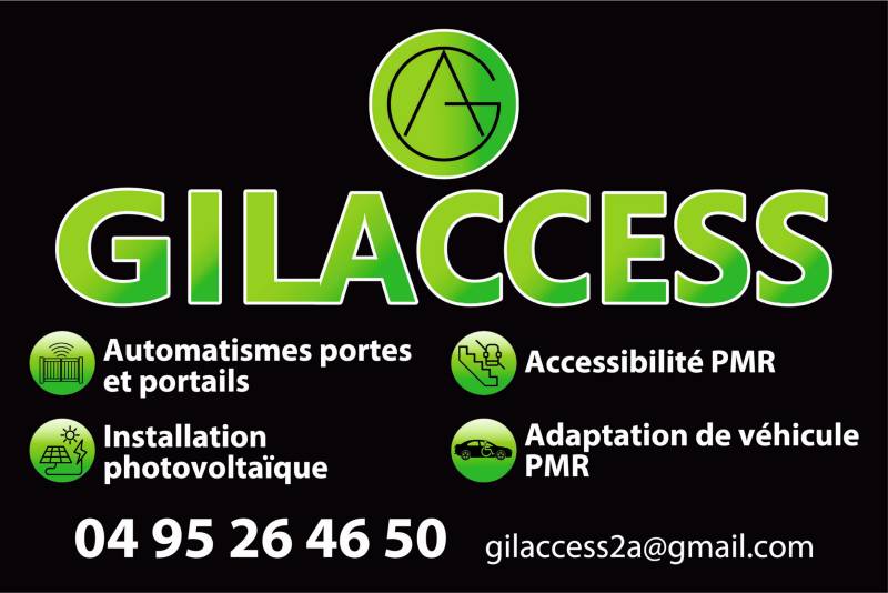GILACCESS INSTALLATEUR ADAPTATIONS VEHICULES HANDICAPES EN CORSE