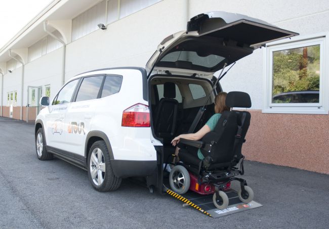 Notre zone d'activité pour ce service Aménagement de véhicule pour personne à mobilité réduite
