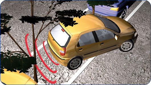 radar de recul aide au stationnement